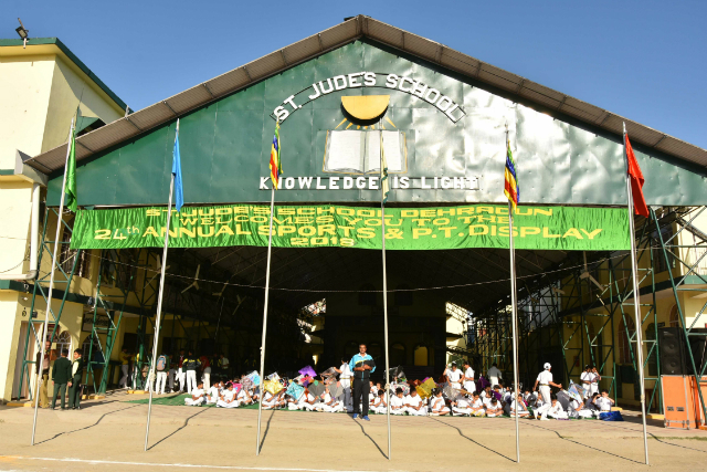 ST. JUDEâ€™S SCHOOL CELEBRATES ITS 24th ANNUAL SPORTS AND P.T. DISPLAY