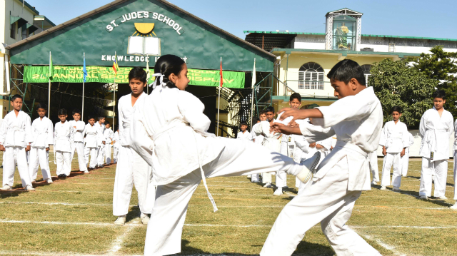 ST. JUDEâ€™S SCHOOL CELEBRATES ITS 24th ANNUAL SPORTS AND P.T. DISPLAY