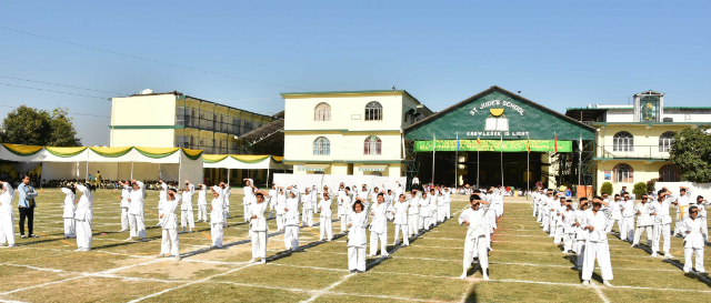 ST. JUDEâ€™S SCHOOL CELEBRATES ITS 24th ANNUAL SPORTS AND P.T. DISPLAY