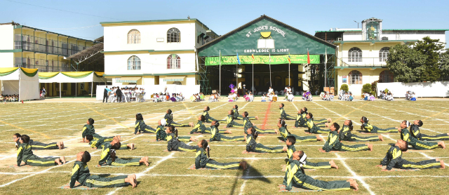 ST. JUDEâ€™S SCHOOL CELEBRATES ITS 24th ANNUAL SPORTS AND P.T. DISPLAY