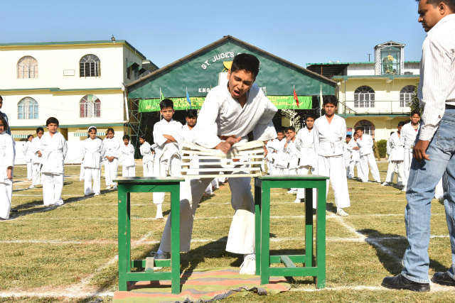 ST. JUDEâ€™S SCHOOL CELEBRATES ITS 24th ANNUAL SPORTS AND P.T. DISPLAY
