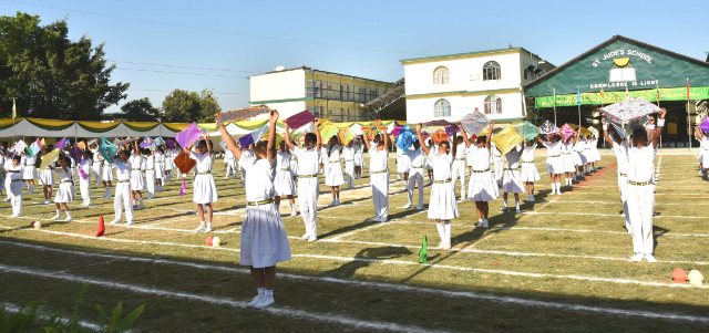 ST. JUDEâ€™S SCHOOL CELEBRATES ITS 24th ANNUAL SPORTS AND P.T. DISPLAY
