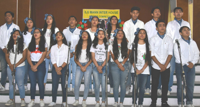 The Annual Late Mr. I.L.G. Mann Inter House Singing Contest 2018, St. Judeâ€™s School