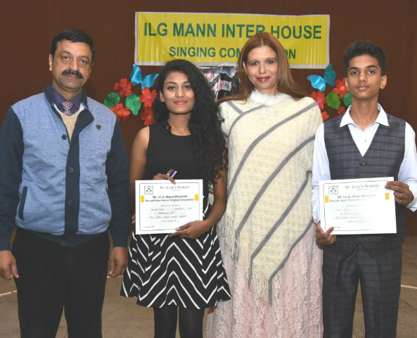 The Annual Late Mr. I.L.G. Mann Inter House Singing Contest 2018, St. Judeâ€™s School