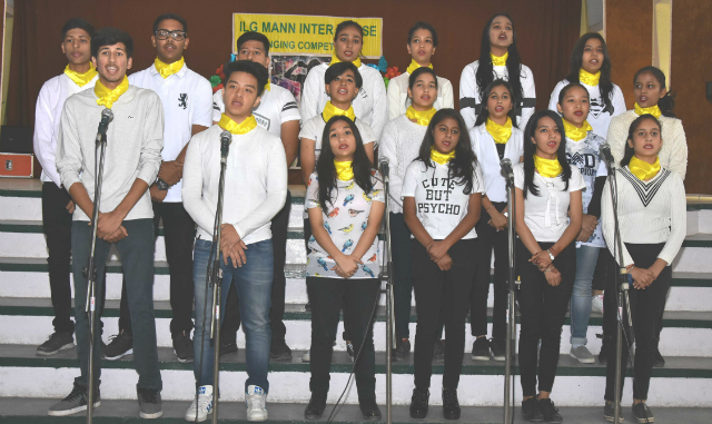The Annual Late Mr. I.L.G. Mann Inter House Singing Contest 2018, St. Judeâ€™s School