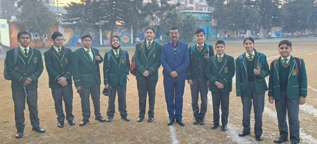 Students of St.Jude’s came third in Quest, South Asias Largest Stem Quiz(Regional Round)