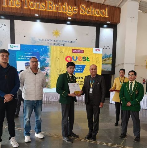 Students of St.Jude’s came third in Quest, South Asias Largest Stem Quiz(Regional Round)