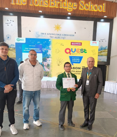 Students of St.Jude’s came third in Quest, South Asias Largest Stem Quiz(Regional Round)