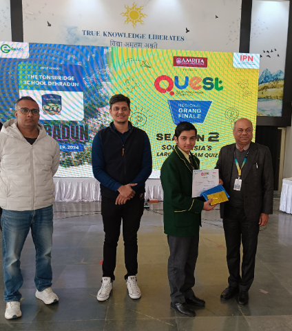 Students of St.Jude’s came third in Quest, South Asias Largest Stem Quiz(Regional Round)