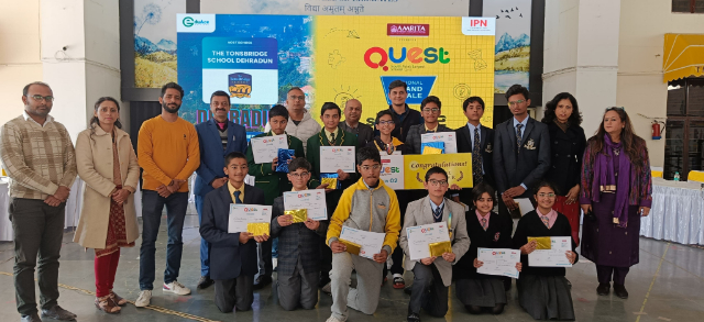 Students of St.Jude’s came third in Quest, South Asias Largest Stem Quiz(Regional Round)