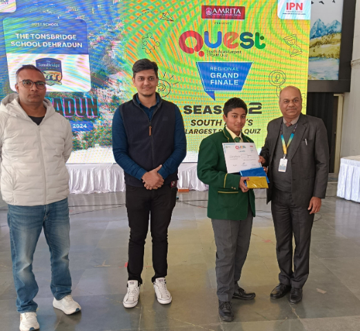 Students of St.Jude’s came third in Quest, South Asias Largest Stem Quiz(Regional Round)