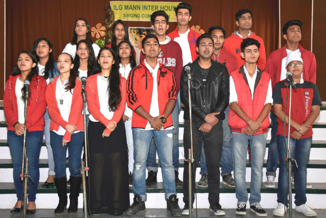 Inter House ILG Mann Singing Competition