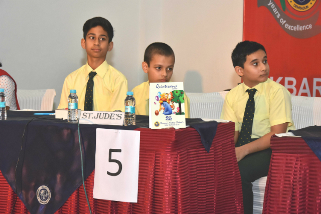 Our Junior School Quiz Team comes 4th at the Quintessence Quiz held at Summer Valley School