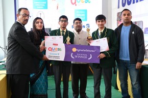 St. Judes Team Wins The Reginal Finale of South Asia's Largest Steam Quiz Quest. 