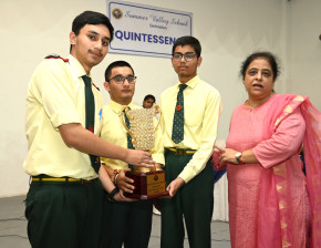 St. Jude’s School Wins the Quintessence Inter-School Quiz  Contest 2024 hosted by Summer Valley School 