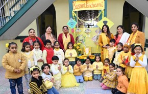 Basant Panchami is celebrated at St.Jude’s School