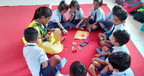 Rakhi Making Day Activity Rakhi Making Day Activity