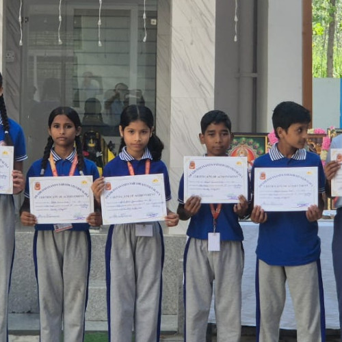 Winners of Inter-house school competitions